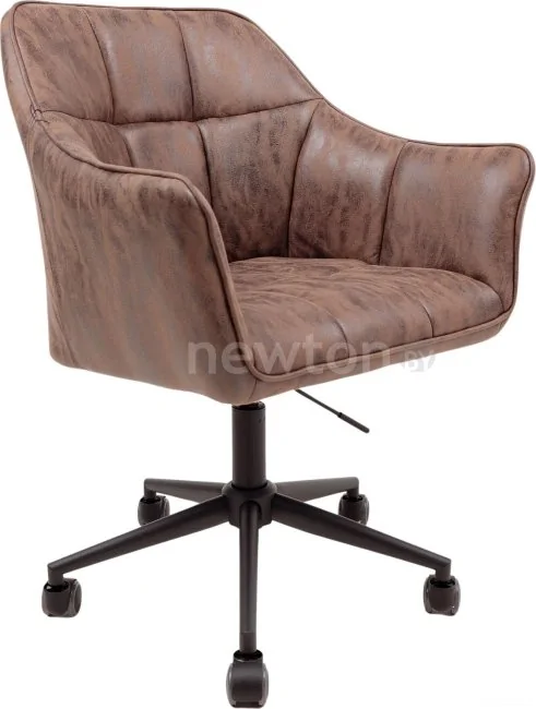 Кресло AksHome Barren (винтажный коричневый/черный)