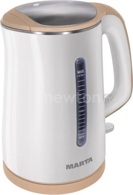 Электрический чайник Marta MT-1065 (белый кварц)