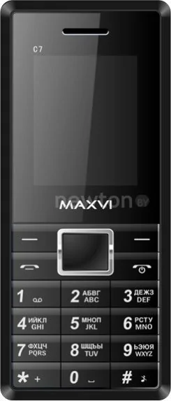 Кнопочный телефон Maxvi C7 Black