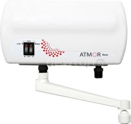 Проточный электрический водонагреватель-кран Atmor Basic 5 кВт кран
