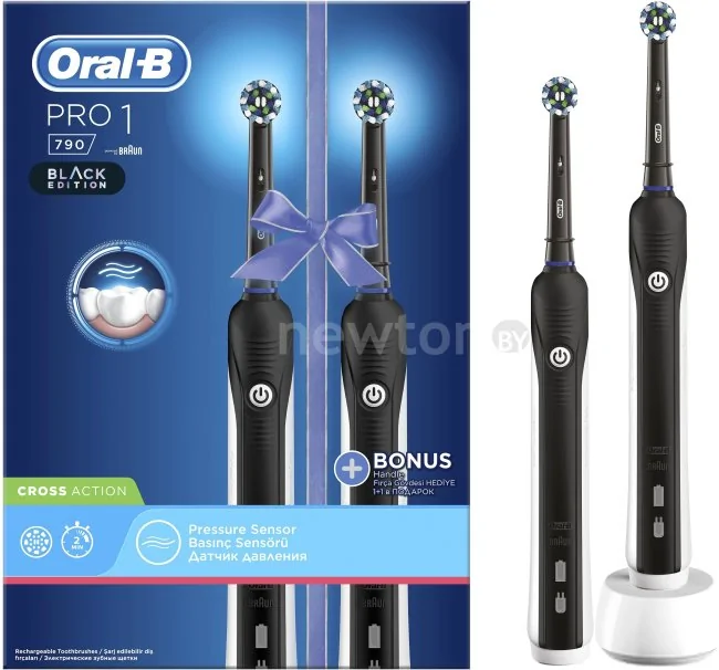 Комплект зубных щеток Oral-B Pro 1 790 Duo D16.523.1UH