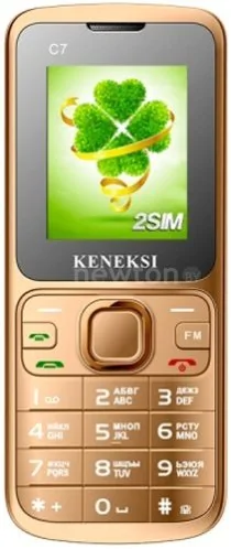 Кнопочный телефон Keneksi C7 Golden
