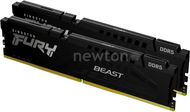 Оперативная память Kingston FURY Beast 2x16ГБ DDR5 4800МГц KF548C38BBK2-32