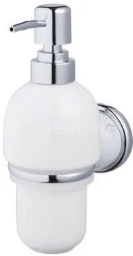 Дозатор для жидкого мыла Bisk 06898 (хром/белый)