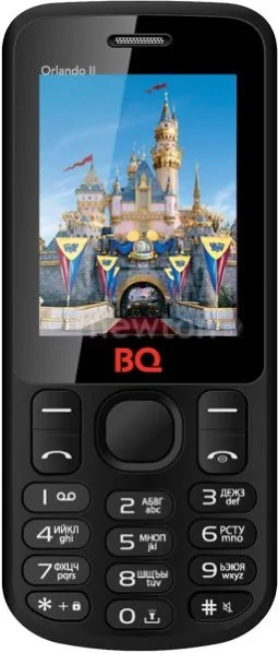 Кнопочный телефон BQ-Mobile Orlando II Black [BQM-2403]