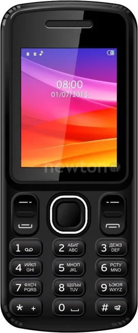 Кнопочный телефон Vertex M101 Black