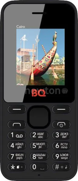 Кнопочный телефон BQ-Mobile Cairo Black [BQM-1804]