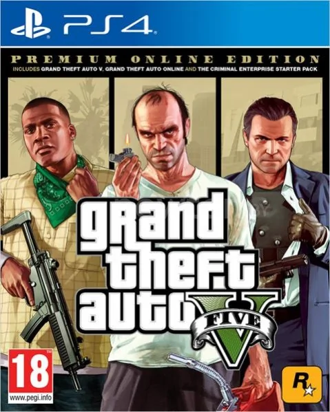 Игра PlayStation 4 Grand Theft Auto V. Premium Online Edition
