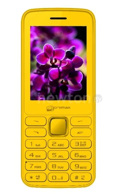 Кнопочный телефон Micromax X245 Yellow