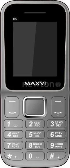 Кнопочный телефон Maxvi C5 Gray