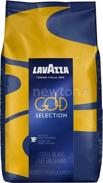 Кофе Lavazza Gold Selection в зернах 1000 г