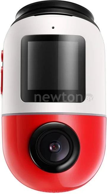 Видеорегистратор 70mai Dash Cam Omni 64GB + GPS-модуль UP04 (красный/белый)