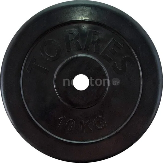 Диск Torres PL507110 25 мм 10 кг (черный)