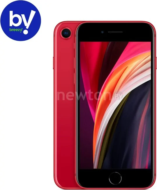 Смартфон Apple iPhone SE 64GB Восстановленный by  Breezy, грейд B (красный)