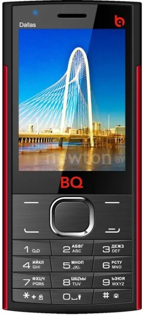 Кнопочный телефон BQ Dallas Red [BQM-2859]