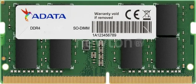 Оперативная память ADATA Premier 16ГБ DDR4 SODIMM 3200 МГц AD4S320016G22-SGN