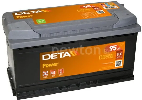 Автомобильный аккумулятор DETA Power DB950 (95 А·ч)