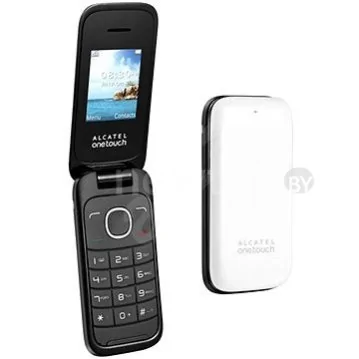 Кнопочный телефон Alcatel One Touch 1035D Pure white