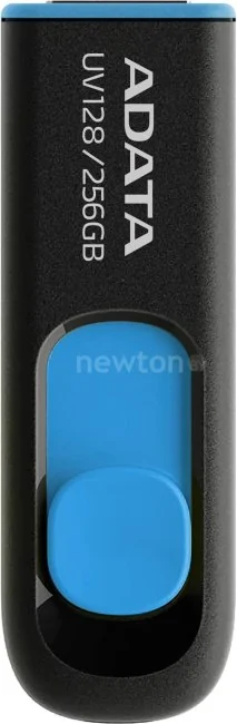 USB Flash ADATA DashDrive UV128 256GB (черный/синий)
