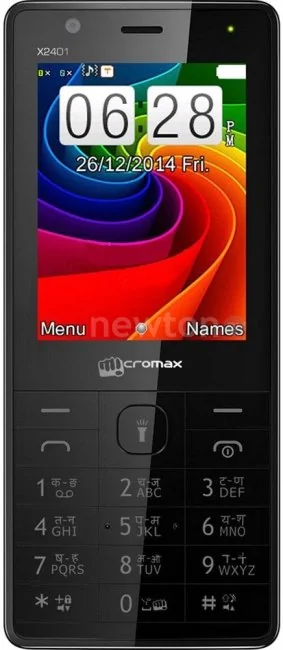 Кнопочный телефон Micromax X2401