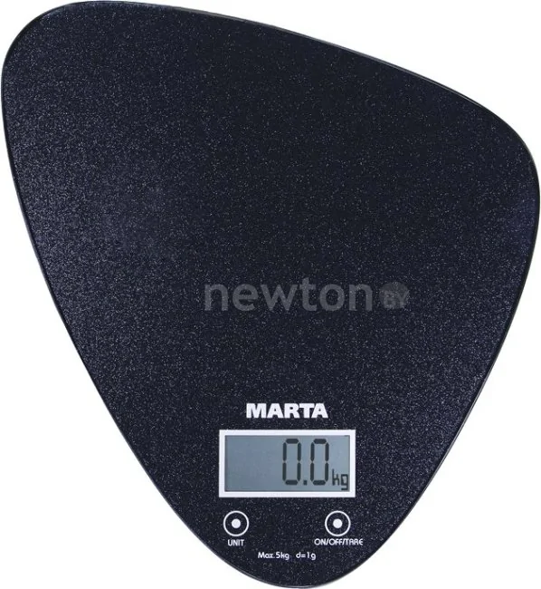 Кухонные весы Marta MT-1632 (черный/блестящий)