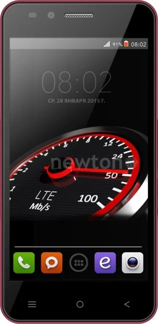Смартфон BQ-Mobile Turbo Red [BQS-4555]