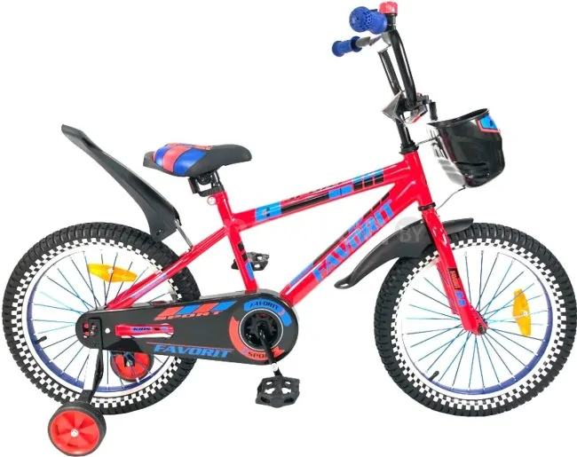 Детский велосипед Favorit Sport 18 (красный, 2019)