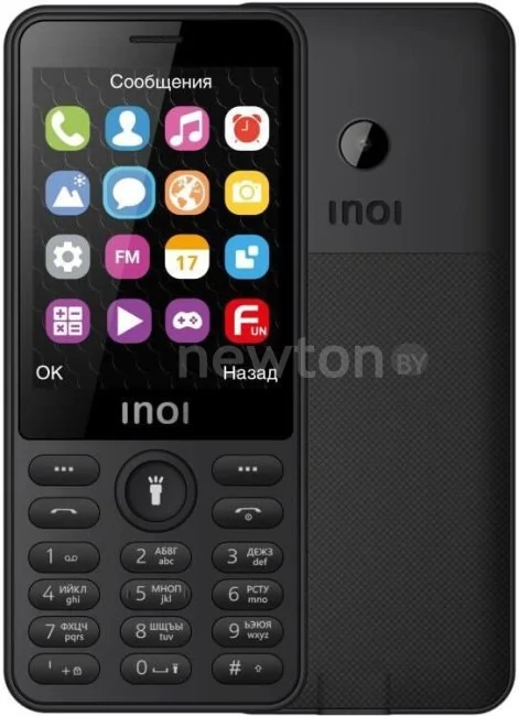 Кнопочный телефон Inoi 289 (черный)