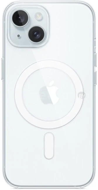 Чехол для телефона Apple MagSafe Clear Case для iPhone 15 (прозрачный)