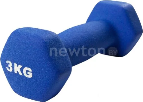 Гантели Atlas Sport Виниловая 3 кг (синий)