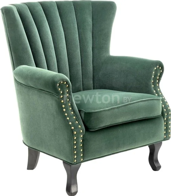 Интерьерное кресло Halmar Titan (темно-зеленый)
