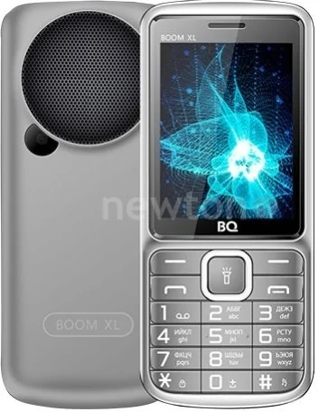 Кнопочный телефон BQ-Mobile BQ-2810 Boom XL (серый)