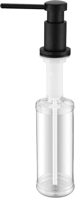 Дозатор для жидкого мыла Paulmark Brevit D005-418(BLM) (черный/черный металлик)