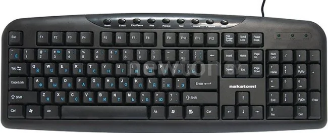 Клавиатура Nakatomi KN-11U Black