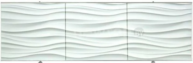 Экран под ванну Perfecto Linea 36-031707 3D 1.7 м (волна белая)
