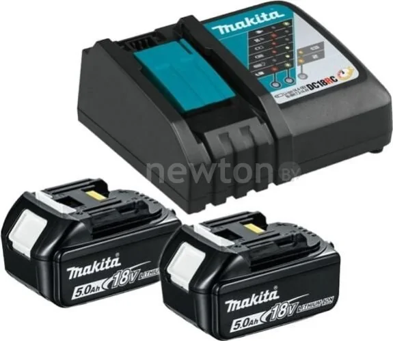Аккумулятор с зарядным устройством Makita BL1850B + DC18RC 191L74-5 (18В/5 Ah + 7.2-18В)