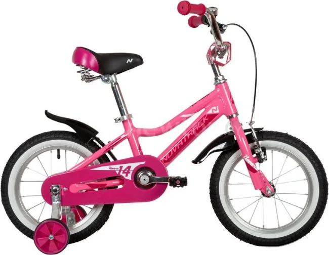 Детский велосипед Novatrack Novara 14 2022 145ANOVARA.PN22 (розовый)