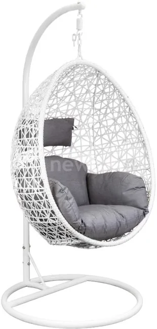 Подвесное кресло AksHome Bounty (белый/серый)