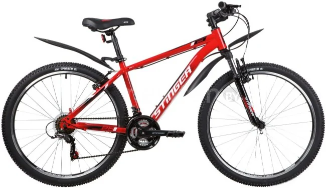 Велосипед Stinger Caiman 26 р.16 2020 (красный)