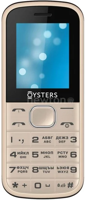 Кнопочный телефон Oysters Saratov Gold