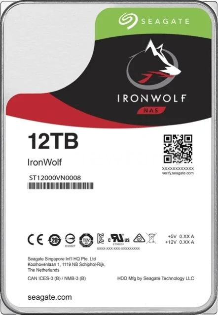 Жесткий диск Seagate IronWolf 10TB ST10000VN0008