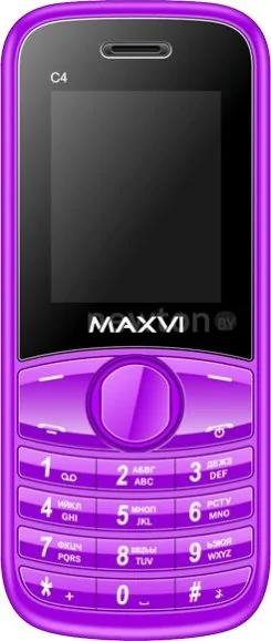 Кнопочный телефон Maxvi C4 Purple