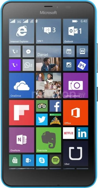 Смартфон Microsoft Lumia 640 XL Dual SIM Blue