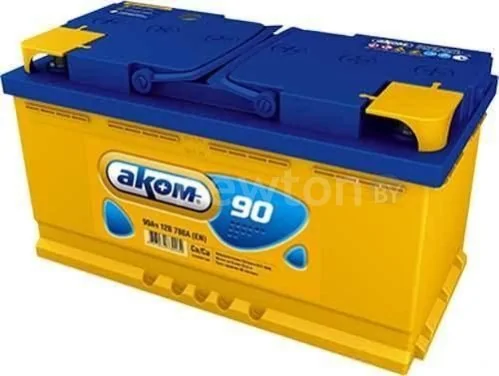 Автомобильный аккумулятор AKOM 6СТ-90VL L+ (90 А·ч)