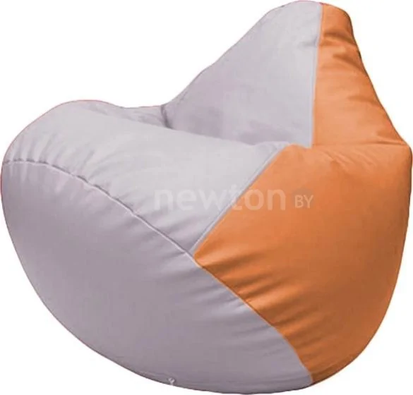 Кресло-мешок Flagman Груша Макси Г2.3-2520 (сиреневый/оранжевый)