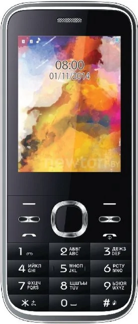 Кнопочный телефон Vertex S101 Black