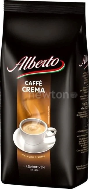 Кофе Alberto Caffe Crema в зернах 1000 г