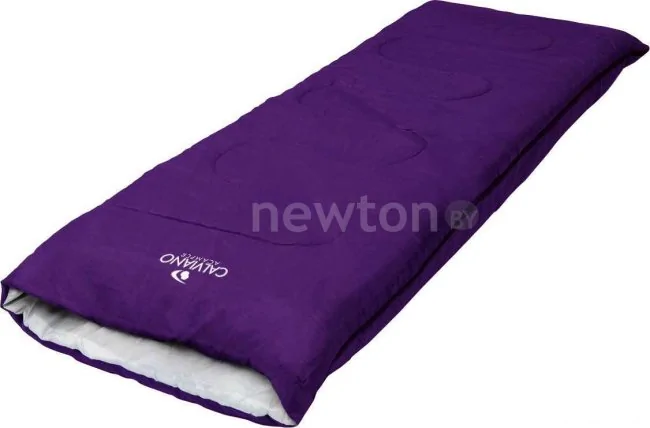 Спальный мешок Calviano Acamper Bruni 300г/м2 (правая молния, фиолетовый)