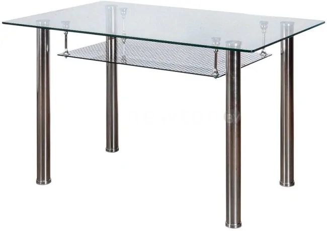 Кухонный стол AksHome Dario 59162 (стекло/хром)