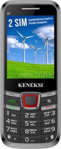 Кнопочный телефон Keneksi S8 Silver